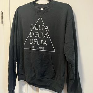 Tri delta American apparel sweatshirt - size medium